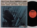 HAROLD LAND West Coast Blues JAZZLAND LP mono
