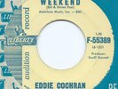 ROCKABILLY 45 - EDDIE COCHRAN 