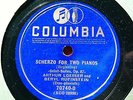 1941 Arthur LOESSER Beryl Rubinstein PIANO Duo Saint Saens SCHERZO for Two PNO78