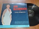 ANN MCCORMACK At The Embers LP RARE Female JAZZ VOCALIST