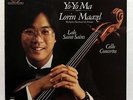 YO-YO MA, LORIN MAZEL - SAINT-SAENS & LALO cello concertos CBS LP NM