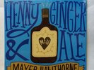 Mayer Hawthorne - Henny & Ginger Ale Designer Drug 45 red/brown vinyl Promo New