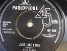 Parlophone 558 Mike Sarne And The Innocents Just Like Eddie