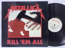 Metallica Kill 'Em All Original Roadrunner Label Holland Import LP Vinyl Record