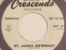 BILLY LEE RILEY St. James Infirmary GNP CRESCENDO 45 mod popcorn soul NM 7”