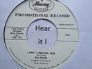 Rockabilly; Ben Hewitt; My Search / I Want A New Girl Now on promo MERCURY re