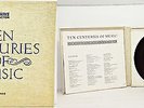 TEN CENTURIES OF MUSIC Gregorian Chant thru Mozart ARCHIV SKL 152 10 LP Box Set