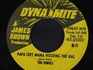 JEWELS: Papa Left Mama Holding The Bag / This Is My Story 45 (James Brown prod.