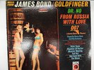 James Bond Goldfinger Dr No From Russia With Love Danny Davis 33RPM  042816 TLJ