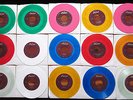 THE BEATLES 15 COLORED 45RPM 7