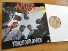 N.W.A. - Straight outta Compton LP  Hip Hop 1989 Dr. Dre Eazy-E NWA Ice Cube rar