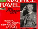 CLUYTENS Conducts RAVEL Bolero Rhapsodie Espagnole La Valse COLUMBIA White/Gold