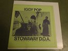 Rare IGGY POP Featuring DAVID BOWIE Stowaway D.O.A. Vinyl LP