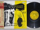 BUD POWELL PIANO INTERPRETATIONS NORGRAN POJJ-1523 Japan MONO OBI  LP