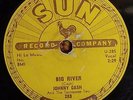 78 RPM Johnny Cash SUN 283 Big River    *