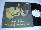SHRINK Andy Jones The First Not the Last 1970's Stereo LP w insert and flyers