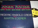 FREDERIC RABOLD CREW : OPEN HOUSE LP 1975 CALIG 30612 GERMANY