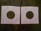 (2) JUBILEE 45 rpm Record Company Sleeve R&B Soul Funk Blues Rock