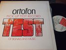OPUS 3 : ORTOFON PICK UP TEST RECORD OF SIGNALS AND MUSIC LP 0002 DENMARK