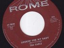 THE EARLS Lookin For My Baby  / Cross My Heart 45 rpm 7