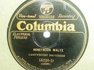 CARTWRIGHT BROTHERS Honeymoon Waltz/Kelley Waltz COLUMBIA 15220-D E- 78RPM HEAR