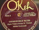 78 RPM Sippie Wallace OKEH 8144 Underworld Blues 1924 BLUES  *