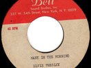 ELVIS PRESLEY - 1-Sided Promo-Only TEST PRESSING of MARY IN THE MORNING - HEAR