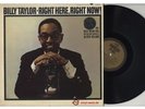 LP Billy Taylor - Right Here, Right Now  US CAPITOL..STOLEN MOMENTS..VG++ TO NM