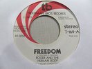 ROGER TROUTMAN AND HUMAN BODY Freedom 45 TB Dayton funk 70s VG++ Zapp
