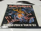 IRON MAIDEN 10 Years Old Eddie's Boys - World Piece Tour '83 2LP Rare Mispress