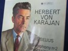 Sibelius Symphony No.2 Philharmonia Orchestra Herbert Von Karajan B/S SAX 2379