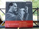 COLUMBIA SAX 2388 B/S IGOR OISTRAKH BRAHMS VIOLIN SONATAS EX+