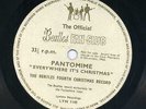 THE BEATLES - '1966 Fan Club Xmas Flexi Disc' Lyntone Records LYN 1145 No Sleeve