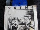 RARE KBD PUNK 45 w/SLEEVE VKTMS 100% WHITE GIRL 1980 US ORIGINAL VG+
