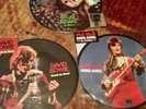 David Bowie Picture Disc Lot- Changes, Rebel Rebel, Knock on Wood vinyl 45 RPM