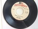 RARE 45 Jimmy Simms Thunderbirds Shuffle Twist, Rockabilly, Peppermint Lounge