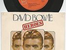David Bowie 7“ 45 Single Heroes /V-2 Schneider Spain Germany