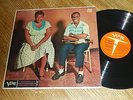 ELLA AND LOUIS - ORIGINAL 1956 VERVE JAZZ LP - FANTASTIC COVER PHOTO - EX/EX