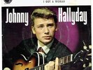 JOHNNY HALLYDAY BE BOP A LULA I GOT A WOMAN POCHETTE DU 45T AMERICAIN USA  VAR 1
