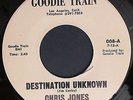 Crossover Soul funk 45 Chris Jones Destination Unknown I'm the man Goodie Train
