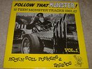 FOLLOW THAT MUNSTER VOL 1 MUNSTERS DRAG-U-LA DRAGSTER LP RECORD VINYL ROCK-1101