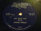 Rare 78 JUNIOR WELLS Cut That Out / Eagle Rock  - Chicago Blues States S-122
