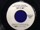 Beatles DIALOGUE FROM MOTION PICTURE LET IT BE RARE APPLE PROMO ONLY GENUINE