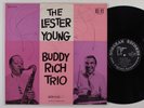 LESTER YOUNG-BUDDY RICH TRIO Self Titled NORGRAN LP VG++ mono