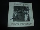 BUZZCOCKS- SPIRAL SCRATCH SIGNED HOWARD DEVOTO 40 YEARS OF PUNK MINT PISTOLS