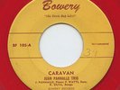 Hear- Rare Pop Exotica 45- Juan Pannalle Trio- Caravan- Bowery Records # 105