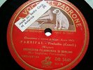 1939 FURTWAENGLER WAGNER PARSIFAL PRELUDE & GOOD FRIDAY SPELL ITALIAN HMV 78
