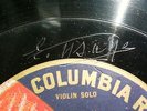 1912 EUGENE YSAYE SIGNED Violin plays CHABRIER SCHERZO VALSE  78