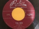 The Velvets - They Tried/she's Gotta Grin * Red Robin Doo Wop 45 Rare