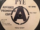 JACKIE TRENT 'YOU BABY'/'SEND HIM AWAY' PYE DEMO MINT MINUS RARE WIGAN NORTHERN